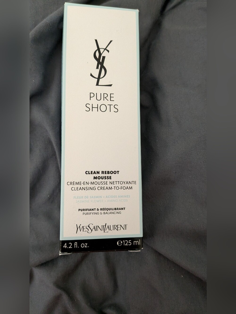 Face Wash- Yves Saint Laurent Pure Shots Clean Reboot Mousse